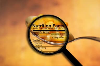 Etichetă nutrițională și informații pentru produse alimentare